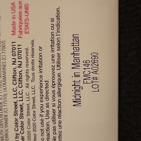 Color Street Midnight in Manhattan - Picture 4 of 4